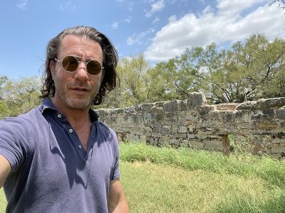 Visiting the ruins of Fort Phantom Hill on my way out of town